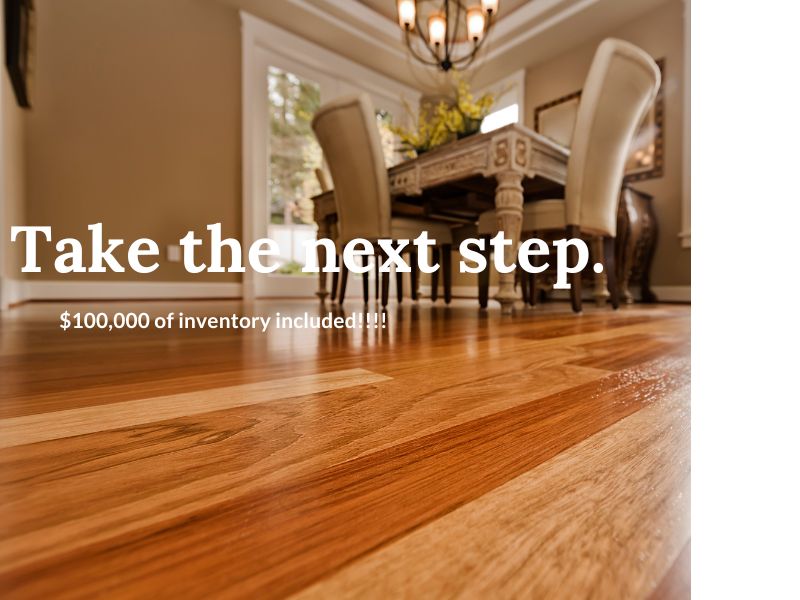 Retailer for Flooring Goods, $100K of invent. incl